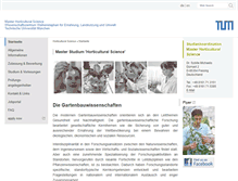 Tablet Screenshot of hortscience.de