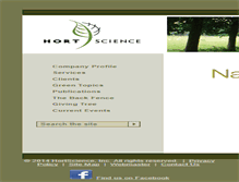 Tablet Screenshot of hortscience.com